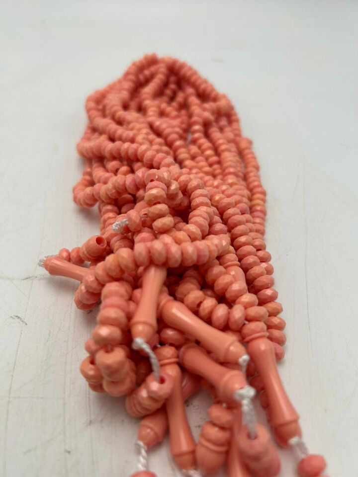 40 Adet - Dağıtmalık - Hediyelik - Plastik Kristal Tesbih