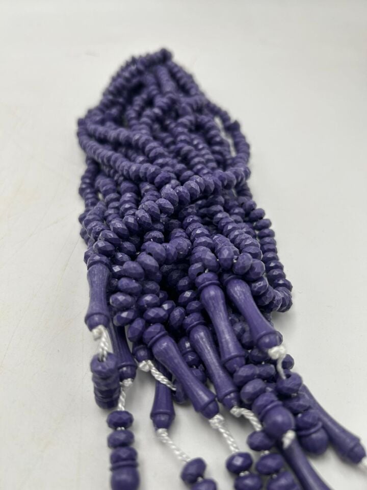 40 Adet - Dağıtmalık - Hediyelik - Plastik Kristal Tesbih