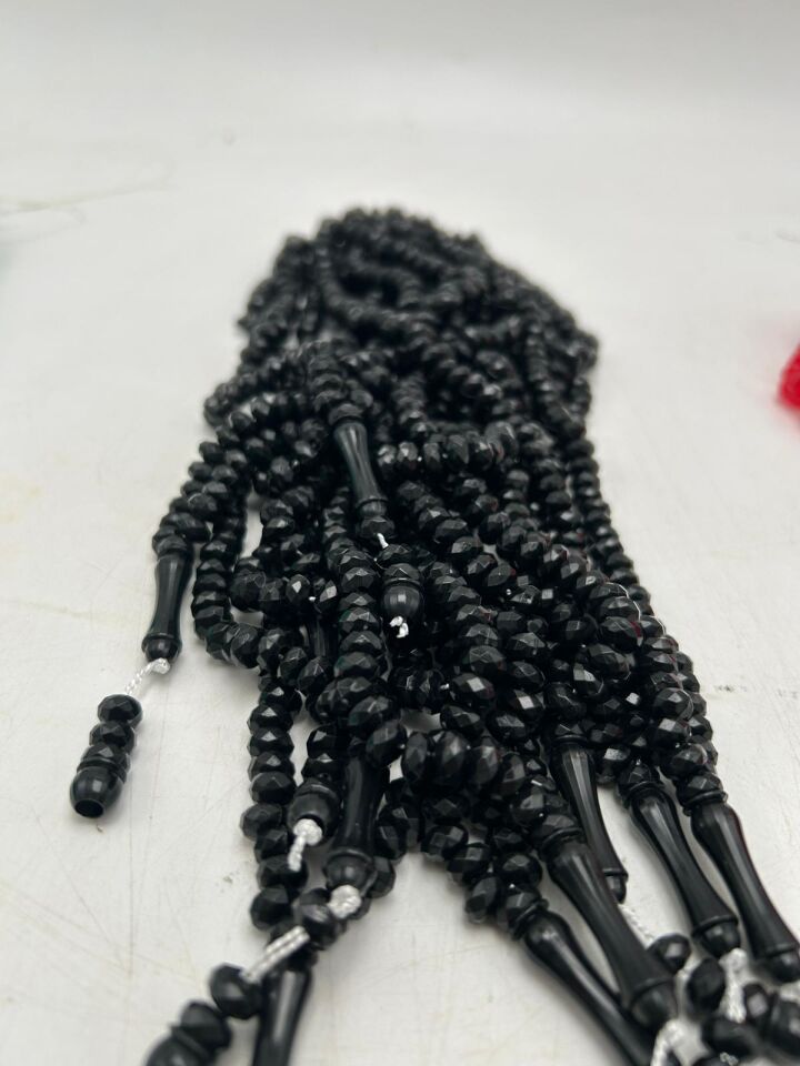 40 Adet - Dağıtmalık - Hediyelik - Plastik Kristal Tesbih