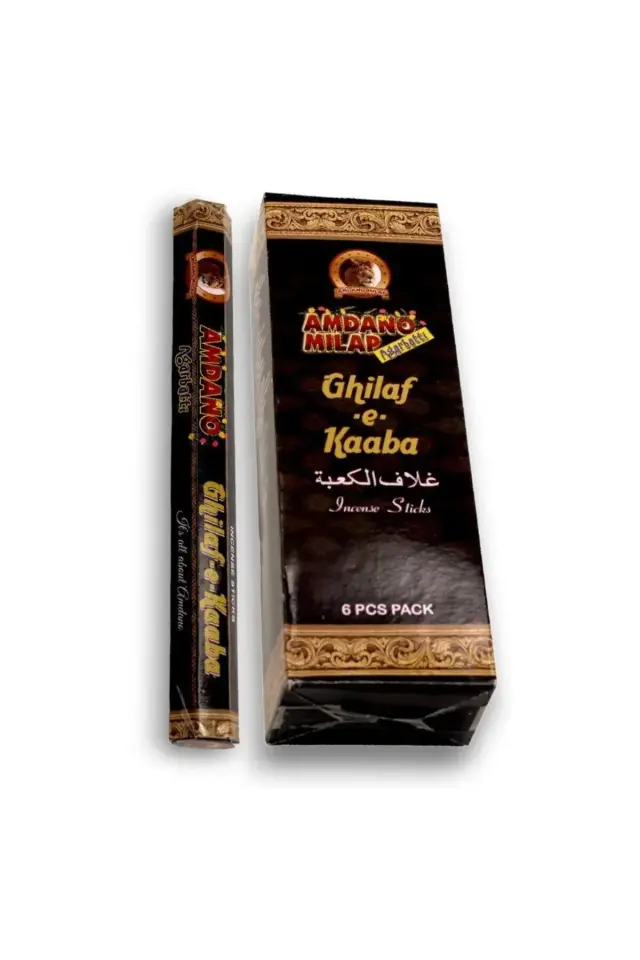6lı Paket Amdano Milap Tütsü Kabe Örtüsü Kokusu