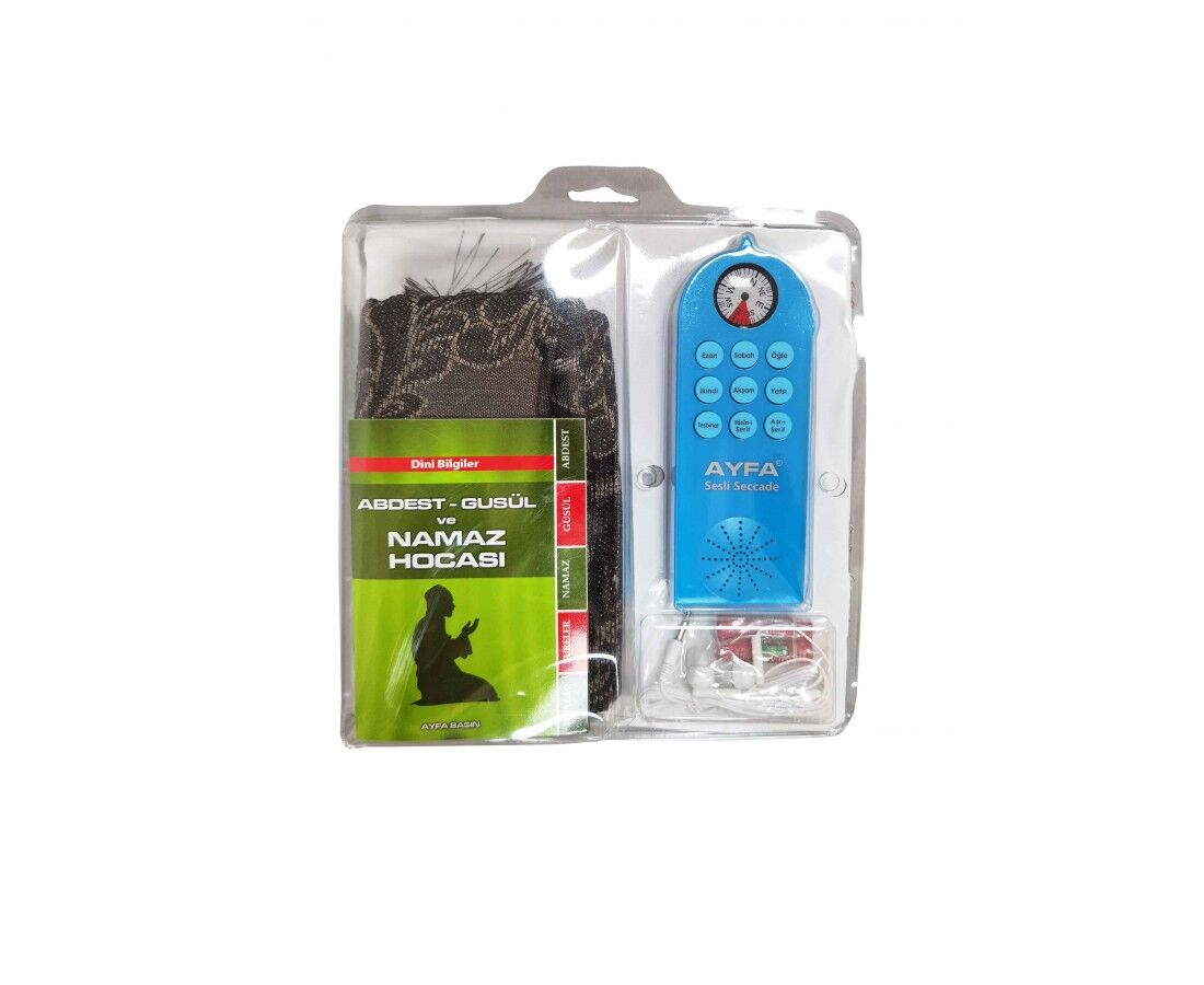 MAVİ - EĞİTİCİ NAMAZ SETİ (SESLİ SECCADE)