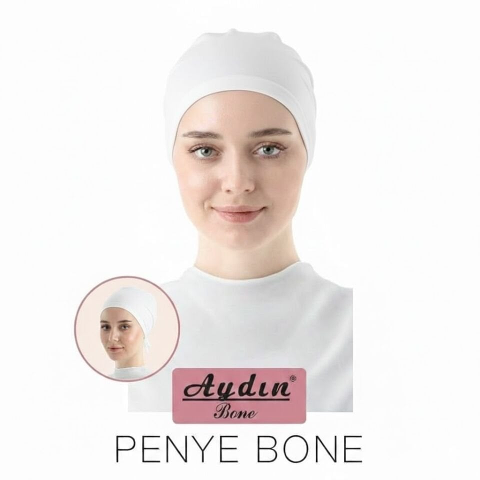 Beyaz Penye Bone - Aydın Bone