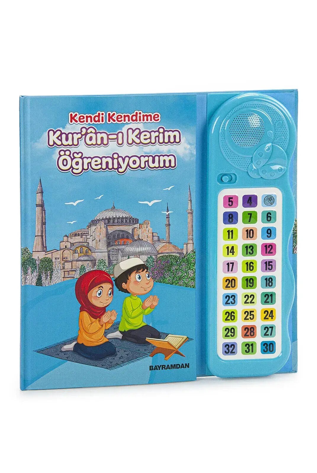 Sesli Elif Ba Kuranı Kerim Öğreten Cihaz Seti Kitaplı