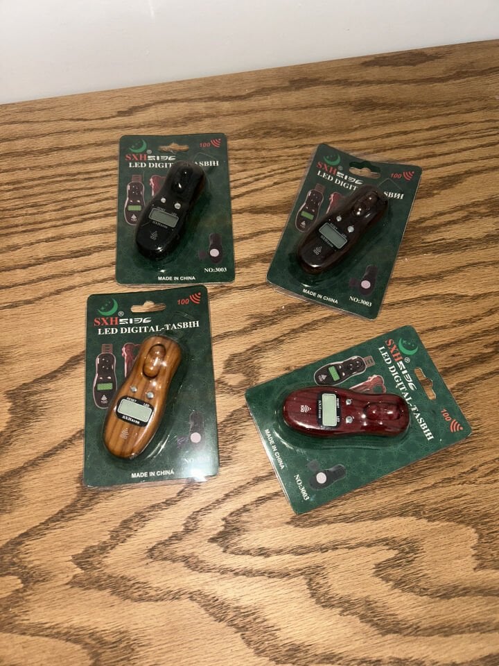 Avuç içi tesbihmatik - Sesli ve Işıklı - Pili kolay çıkabilen