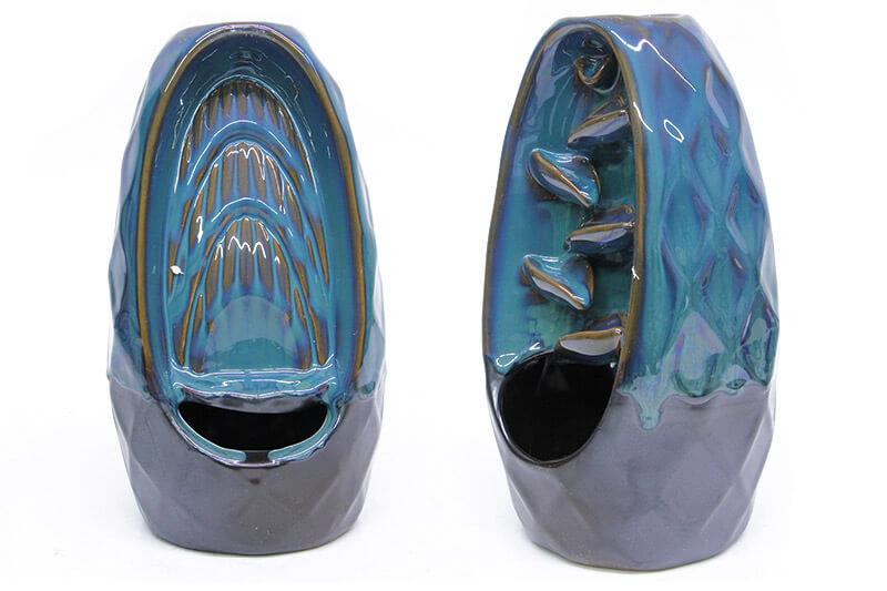 Seramik Şelale Buhurdanlık - Çift Taraflı - C1044