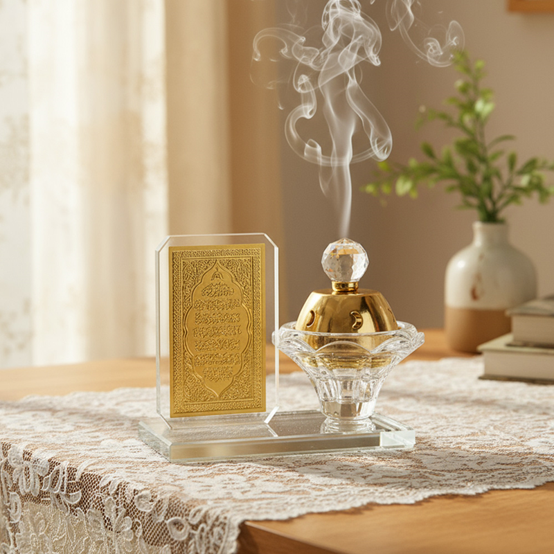 Kristal Süs Buhurdanlık