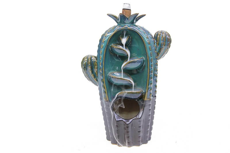 Seramik Kaktüs Buhurdanlık - C1049