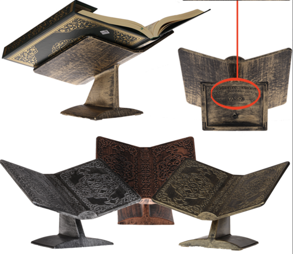 Dergah Masaüstü Rahle - Gümüş