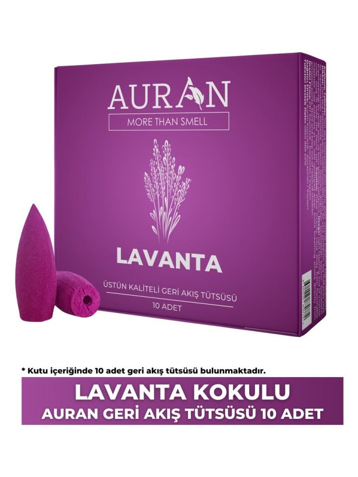 Geri Akış Tütsüsü - Konik Tütsü - Lavanta