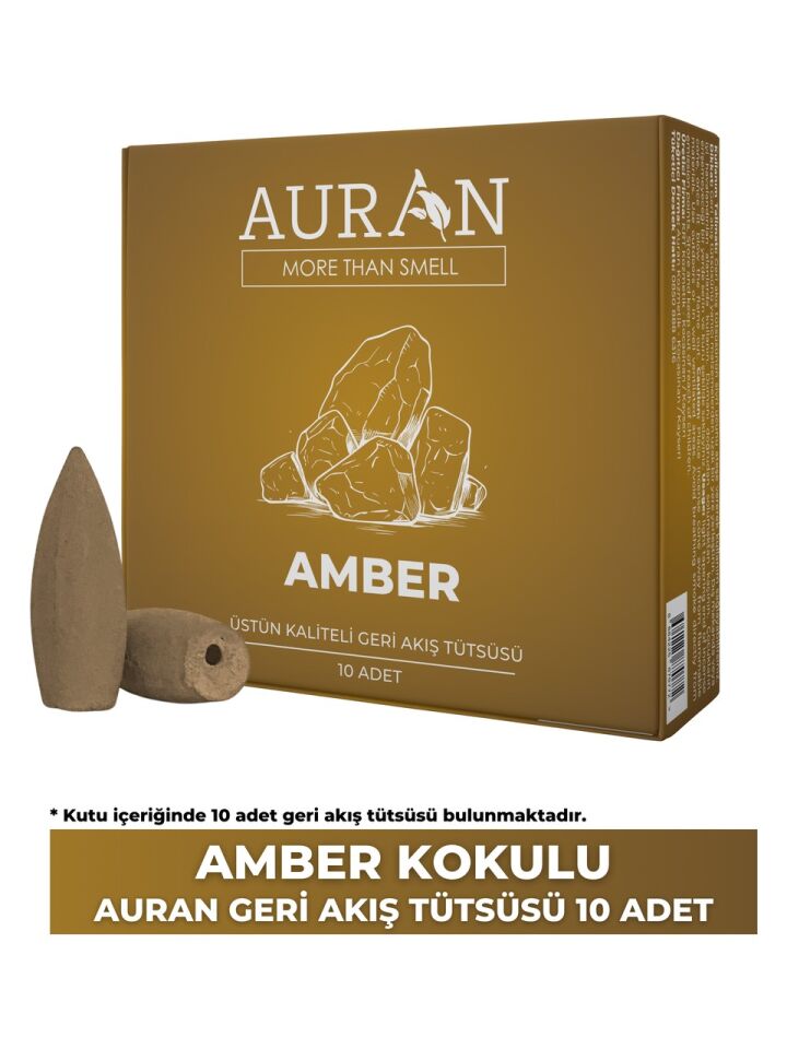 Geri Akış Tütsüsü - Konik Tütsü - Amber