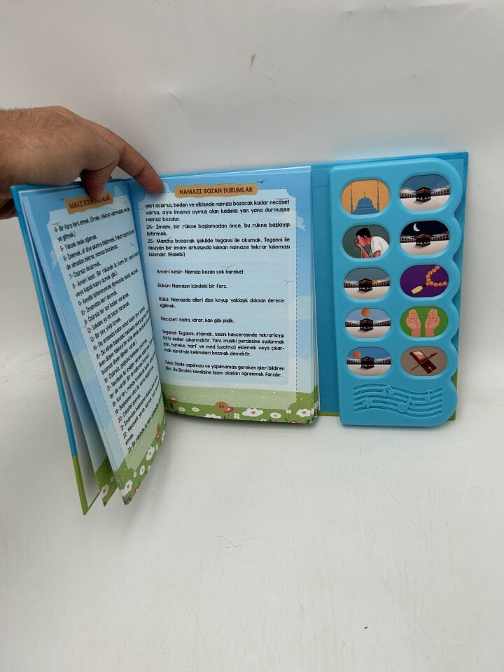 Sesli Namaz Öğreten Cihaz – Çocuklar İçin Eğlenceli ve Öğretici Kitap