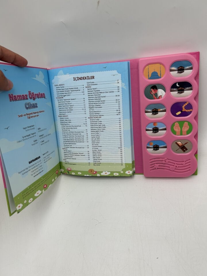 Sesli Namaz Öğreten Cihaz – Çocuklar İçin Eğlenceli ve Öğretici Kitap