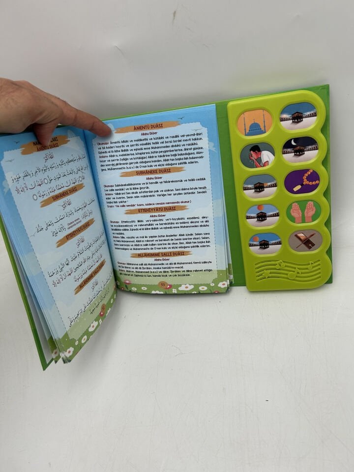 Sesli Namaz Öğreten Cihaz – Çocuklar İçin Eğlenceli ve Öğretici Kitap